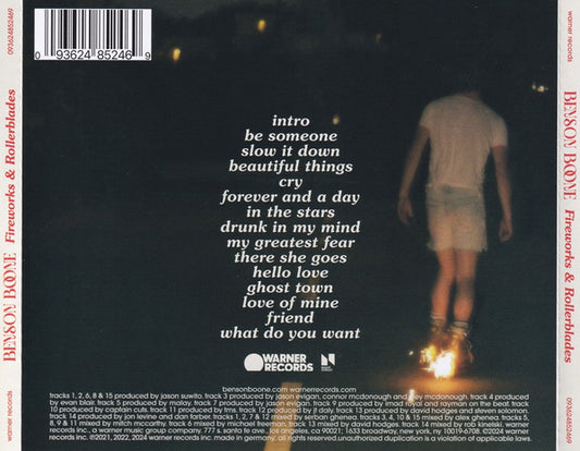 Benson Boone – Fireworks & Rollerblades