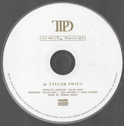 Taylor Swift – The Tortured Poets Department