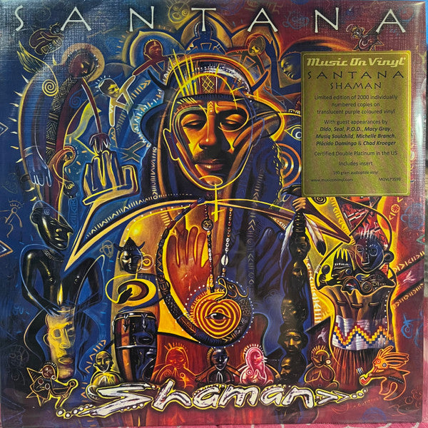 Santana – Shaman (2LP, Translucent Purple Vinyl)