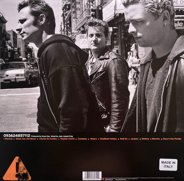 Green Day – Warning: (Fluorescent Green Vinyl)