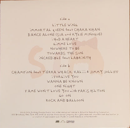Sia – Reasonable Woman (Pink [Gimme Love Baby Pink] Vinyl)