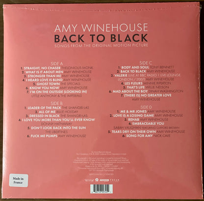 Amy Winehouse – Back to Black: Songs from the Original Motion Picture