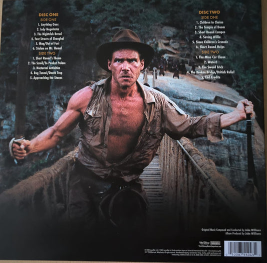 John Williams – Indiana Jones And The Temple Of Doom (The Original Motion Picture Soundtrack) (2LP)