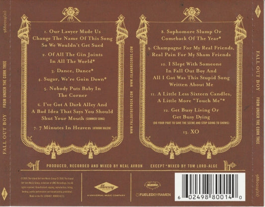 Fall Out Boy – From Under The Cork Tree