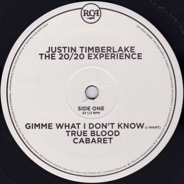 Justin Timberlake – The 20/20 Experience 2 Of 2 (2LP)