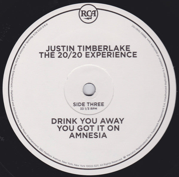Justin Timberlake – The 20/20 Experience 2 Of 2 (2LP)