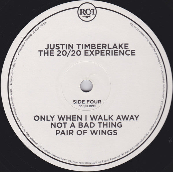 Justin Timberlake – The 20/20 Experience 2 Of 2 (2LP)