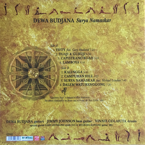 Dewa Budjana With Jimmy Johnson & Vinnie Colaiuta – Surya Namaskar