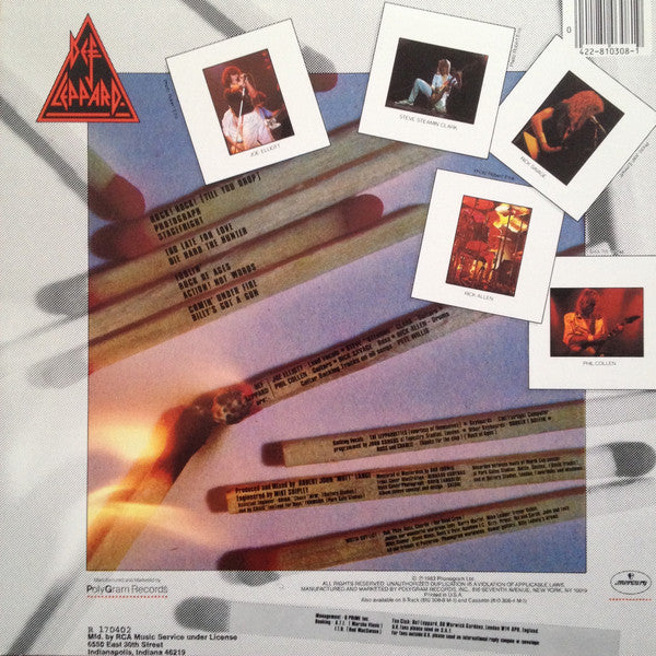Def Leppard – Pyromania (2LP)