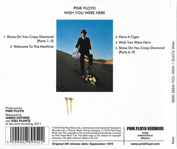 Pink Floyd – Wish You Were Here