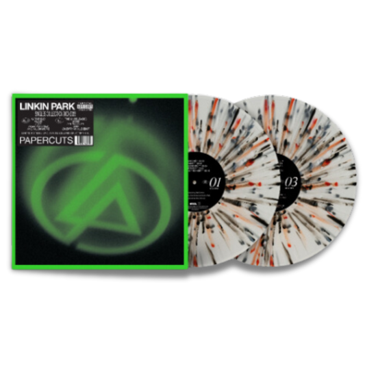 Linkin Park – Papercuts (Clear with Black/White/Red Splatter Vinyl, 2LP)