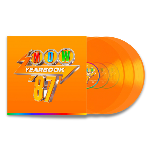 Various – Now Yearbook '87 (3LP, Orange Vinyl)