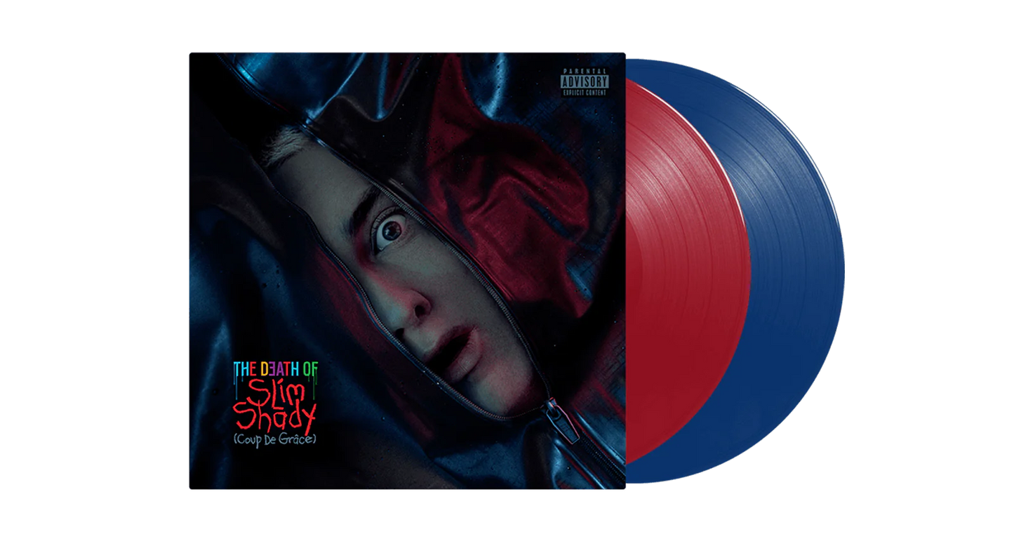 Eminem – The Death Of Slim Shady (Coup De Grâce) (2LP, Red & Blue Vinyl)