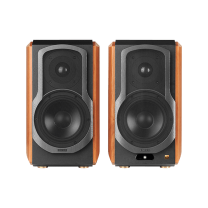 Edifier Bookshelf S1000W Wireless Hi-Fi Speaker 120W (Brown)