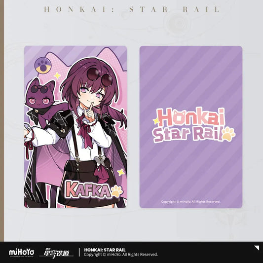 Kafka – Honkai: Star Rail Chibi Cat Series Hologram Collection Card