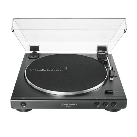 AT-LP60XUSB Fully Automatic Belt-Drive Turntable (USB & Analog) (Black)
