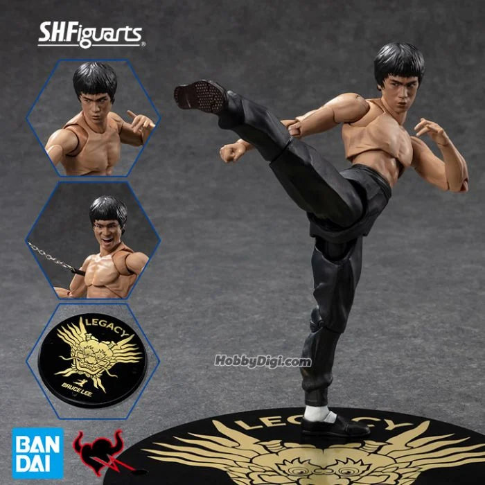 S.H.Figuarts Tamashii Web Shop Action Figure - Bruce Lee Legacy 50th Ver.