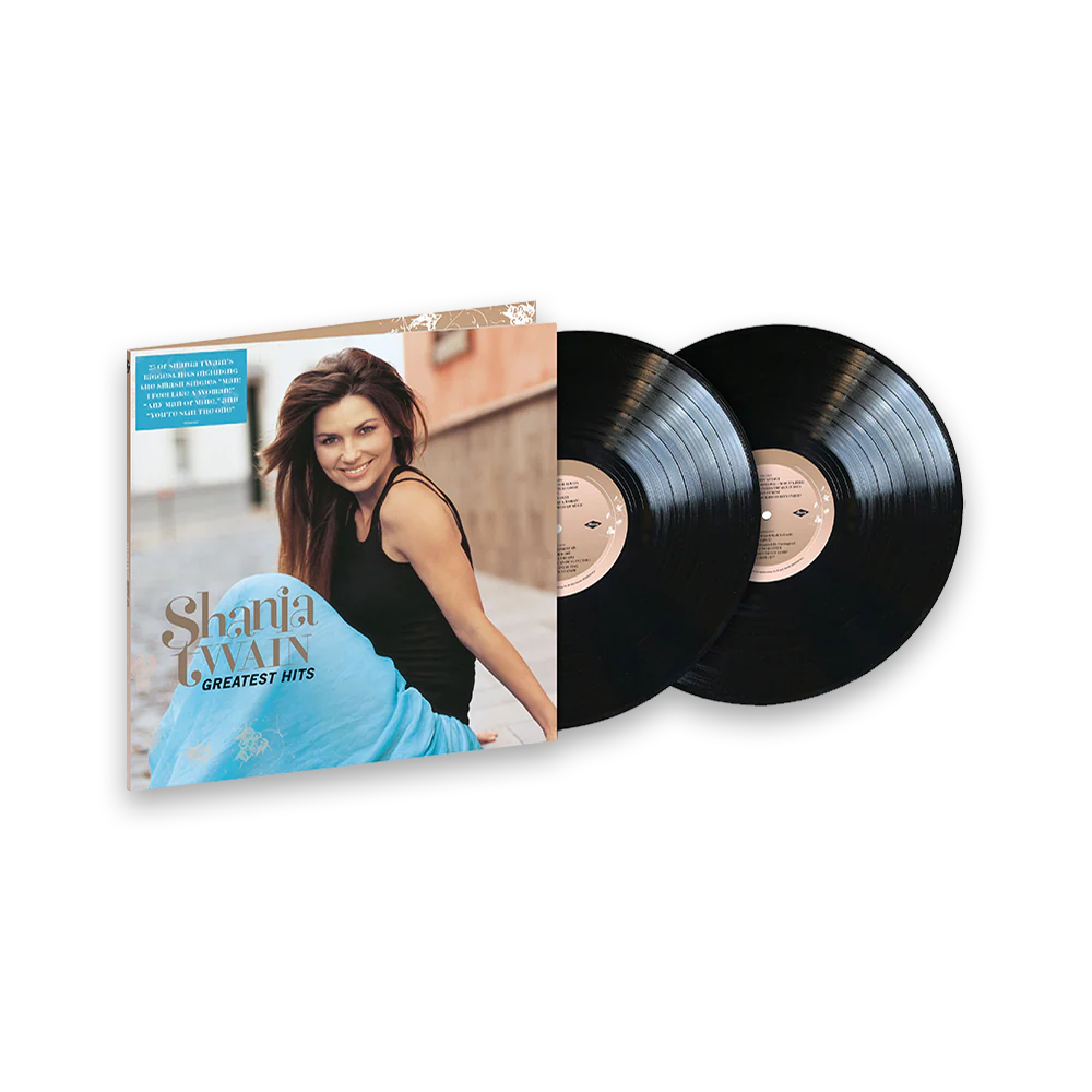 Shania Twain – Greatest Hits (2LP, Black Vinyl)