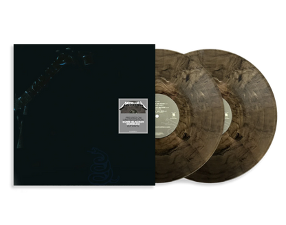 Metallica – The Black Album (Limited Edition, Reissue, Remastered, 180g, Clear with Black Marble (Some Blacker Marbled) Vinyl, 2LP)
