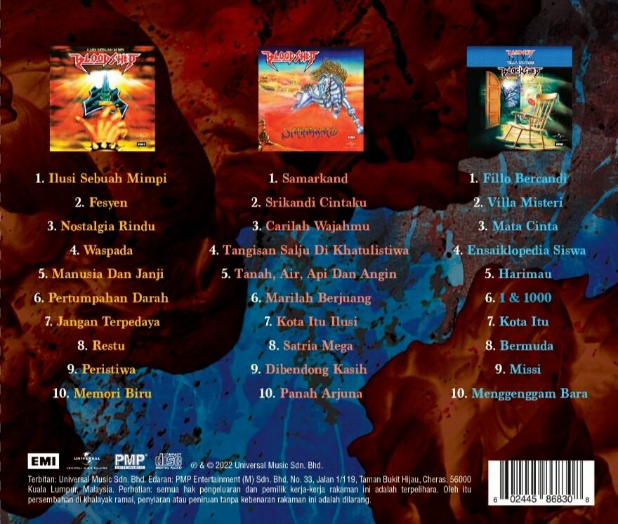 Bloodshed 3 in 1 CD Album