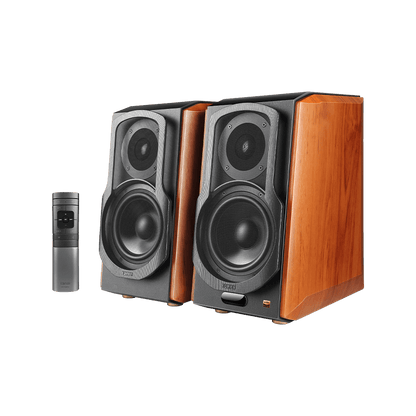 Edifier Bookshelf S1000W Wireless Hi-Fi Speaker 120W (Brown)