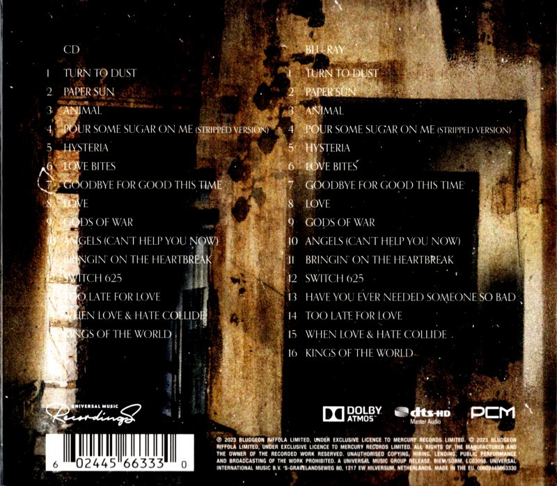 Def Leppard - Drastic Symphonies (CD+BluRay)