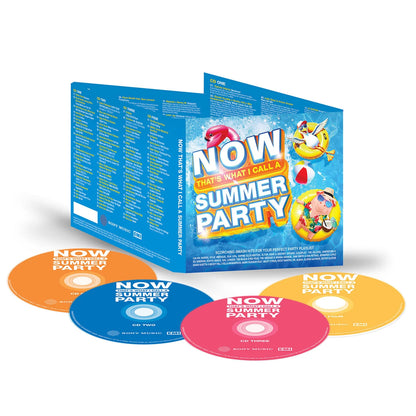 Now That's What I Call A Summer Party (4CD)