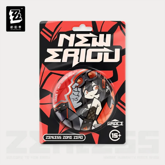 Grace – Zenless Zone Zero Belobog Heavy Industries Chibi Badge