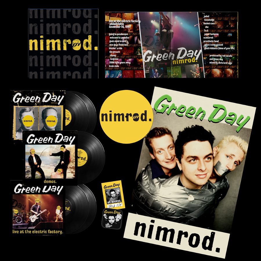 Green Day  Nimrod (25Th Anniversary Deluxe Limited Edition)(5LP)
