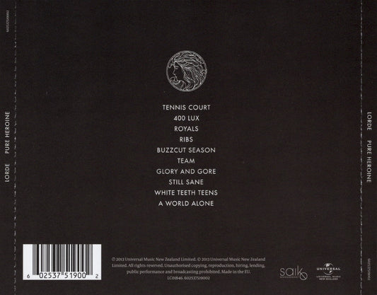 Lorde – Pure Heroine