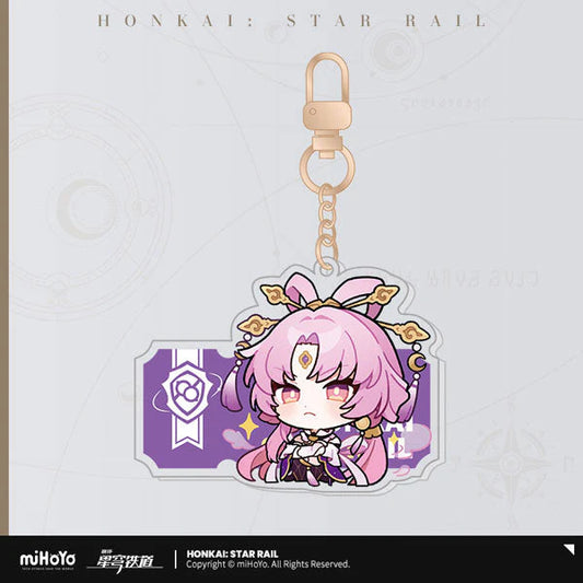 Fu Xuan – Honkai: Star Rail Pom-Pom Gallery Sticker Keychain
