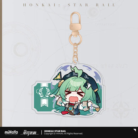 Huo Huo – Honkai: Star Rail Pom-Pom Gallery Sticker Keychain