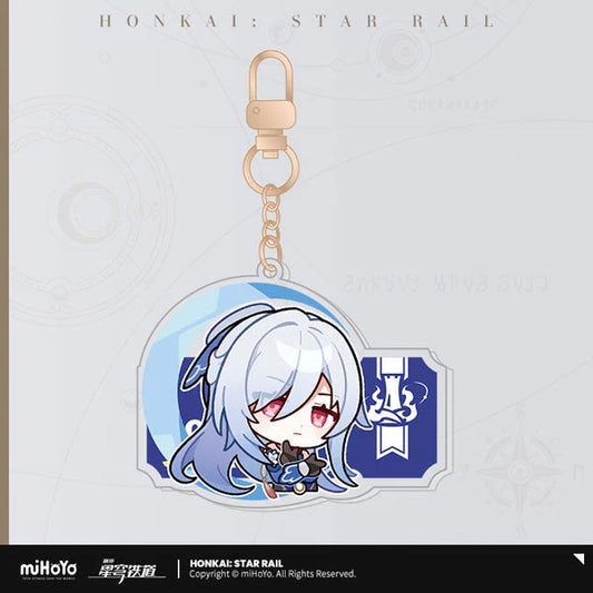 Jingliu – Honkai: Star Rail Pom-Pom Gallery Sticker Keychain