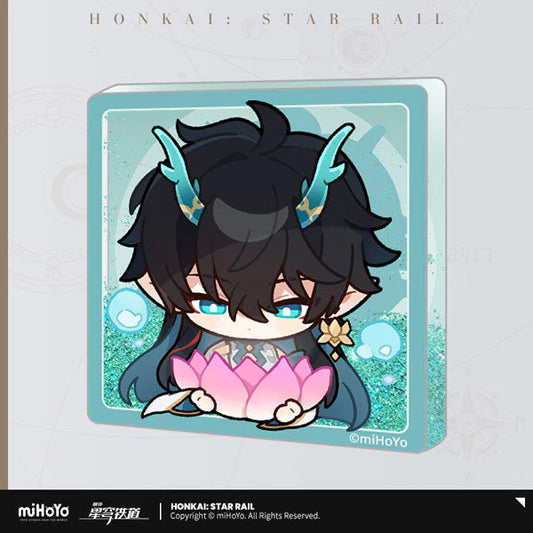 Dan Heng / Imbibitor Lunae – Honkai: Star Rail Pom-Pom Gallery Sticker Quicksand Fridge Magnet