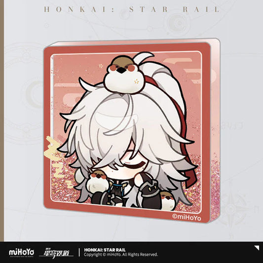 Jing Yuan – Honkai: Star Rail Pom-Pom Gallery Sticker Quicksand Fridge Magnet