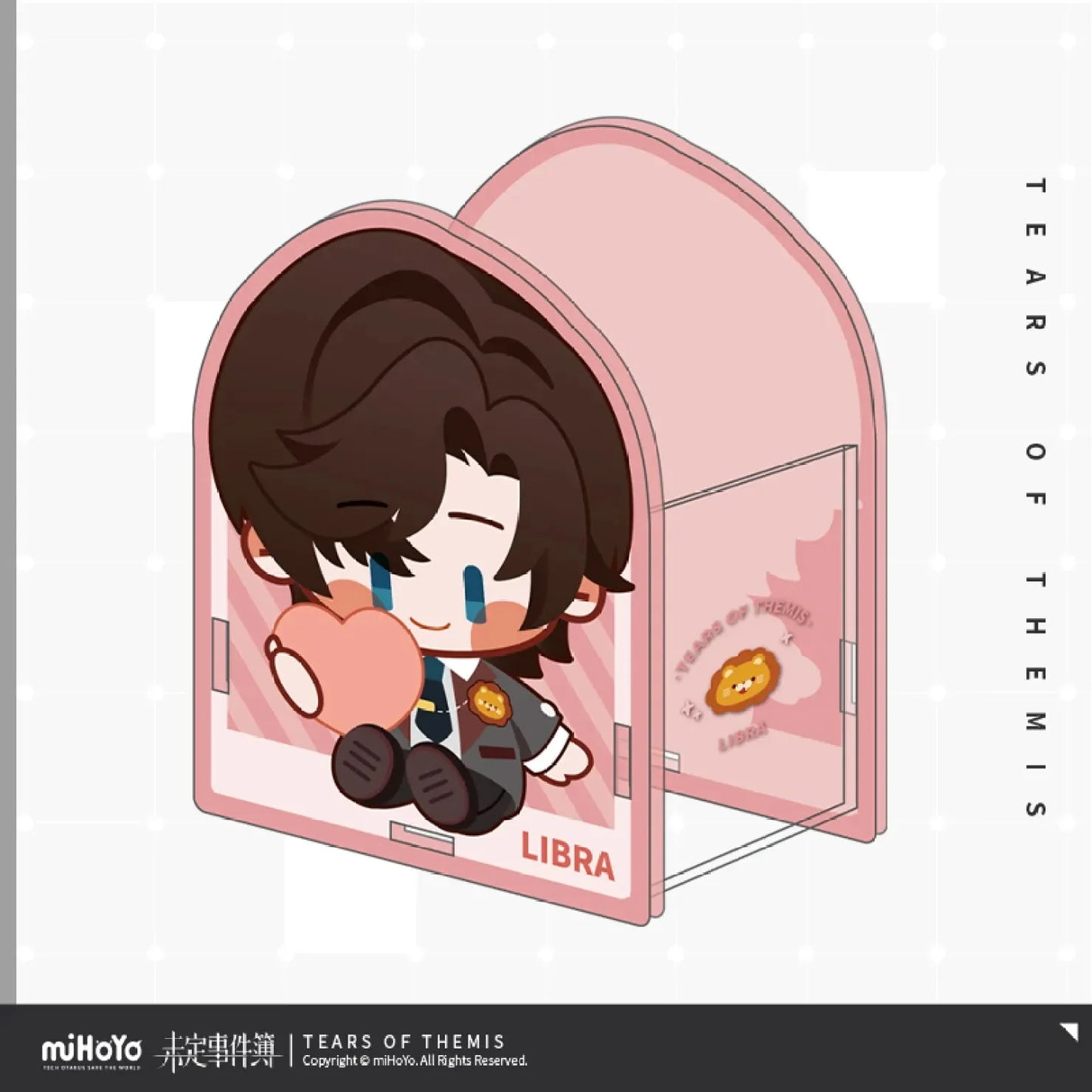 Zuo Ran – Tears of Themis Heart Seeking Whispers Series Chibi Acrylic Pen Holder Artem Wing