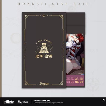 Honkai: Star Rail Weekly Desk Calendar 2024