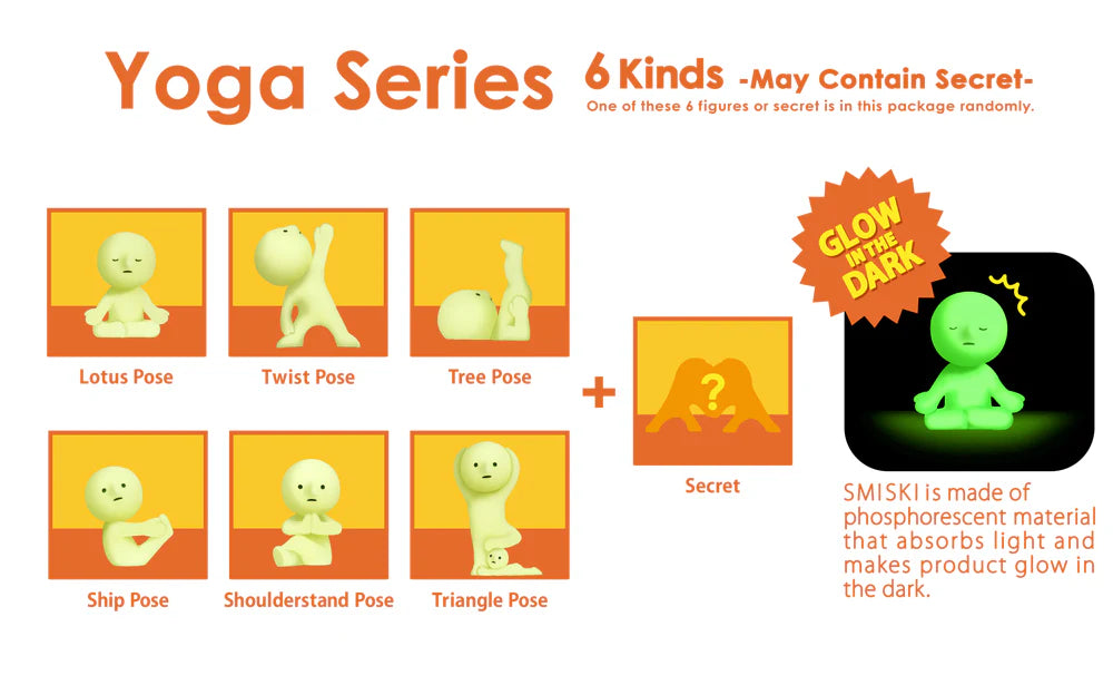 Yoga Series – Smiski Blind Box
