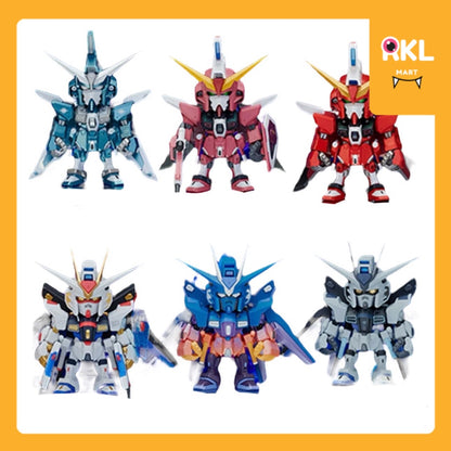 QMSV Mini Seed Freedom & Justice Gundam Series