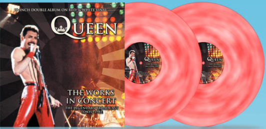 Queen - The Works In Concert (Red White Vinyl) (2 Lp)(10''inch)
