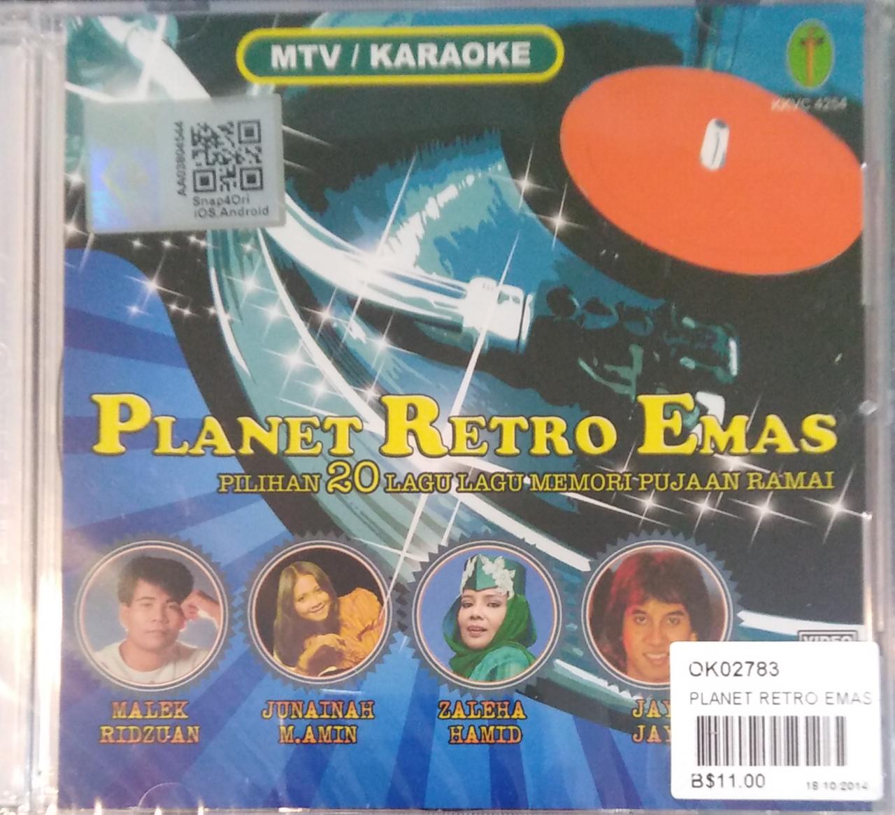 Planet Retro Emas Pilihan 20 Lagu - Lagu Memori Pujaan Ramai