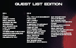 Kylie Minogue -DISCO: Guest List Edition