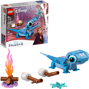 LEGO Disney Bruni The Salamander Buildable Character 43186; A Fun Independent Play Building Kit for Kids, New 2021 (96 Pieces)