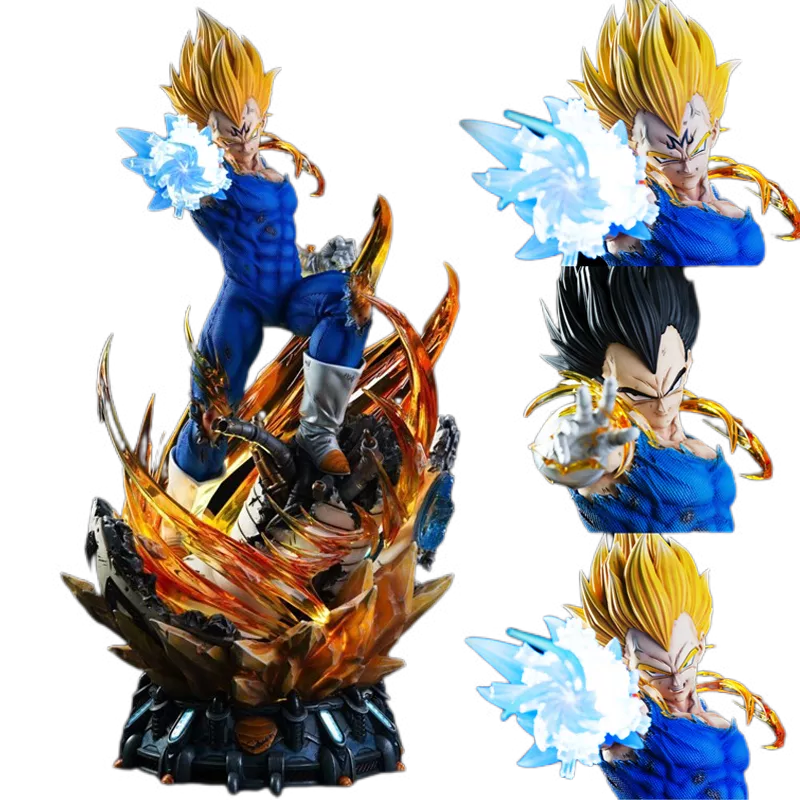 Dragonball -Vegeta 3 Head w/Light (45CM)