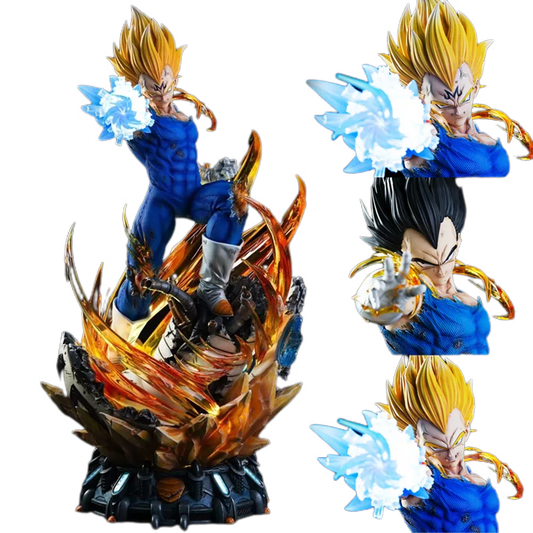 Dragonball -Vegeta 3 Head w/Light (45CM)