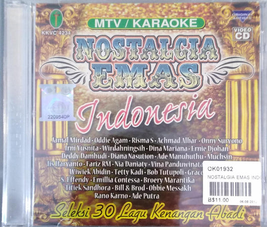 Nostalgia Emas Indonesia - Seleksi 30 Lagu Kenangan Abadi