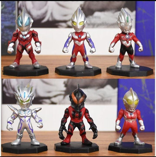 Ultraman Mini Figures (6pcs)