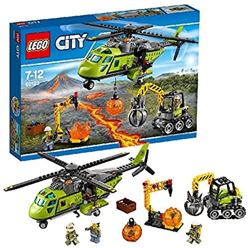 LEGO City Volcano Supply Helicopter Set  (60123)