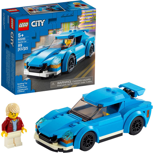 LEGO City Sports Car 60285 Building Kit; Playset for Kids, New 2021 (89 Pieces)