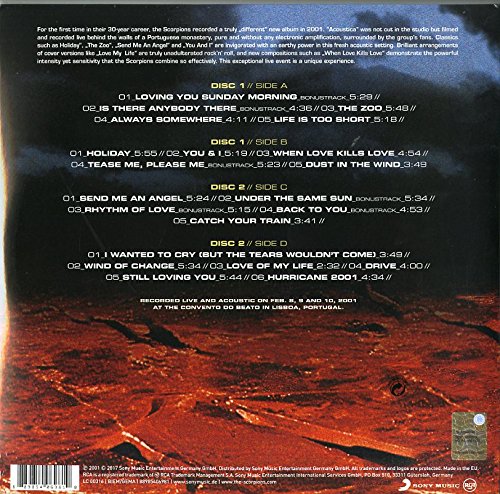 Scorpions -Acoustica (Full Vinyl Edition)